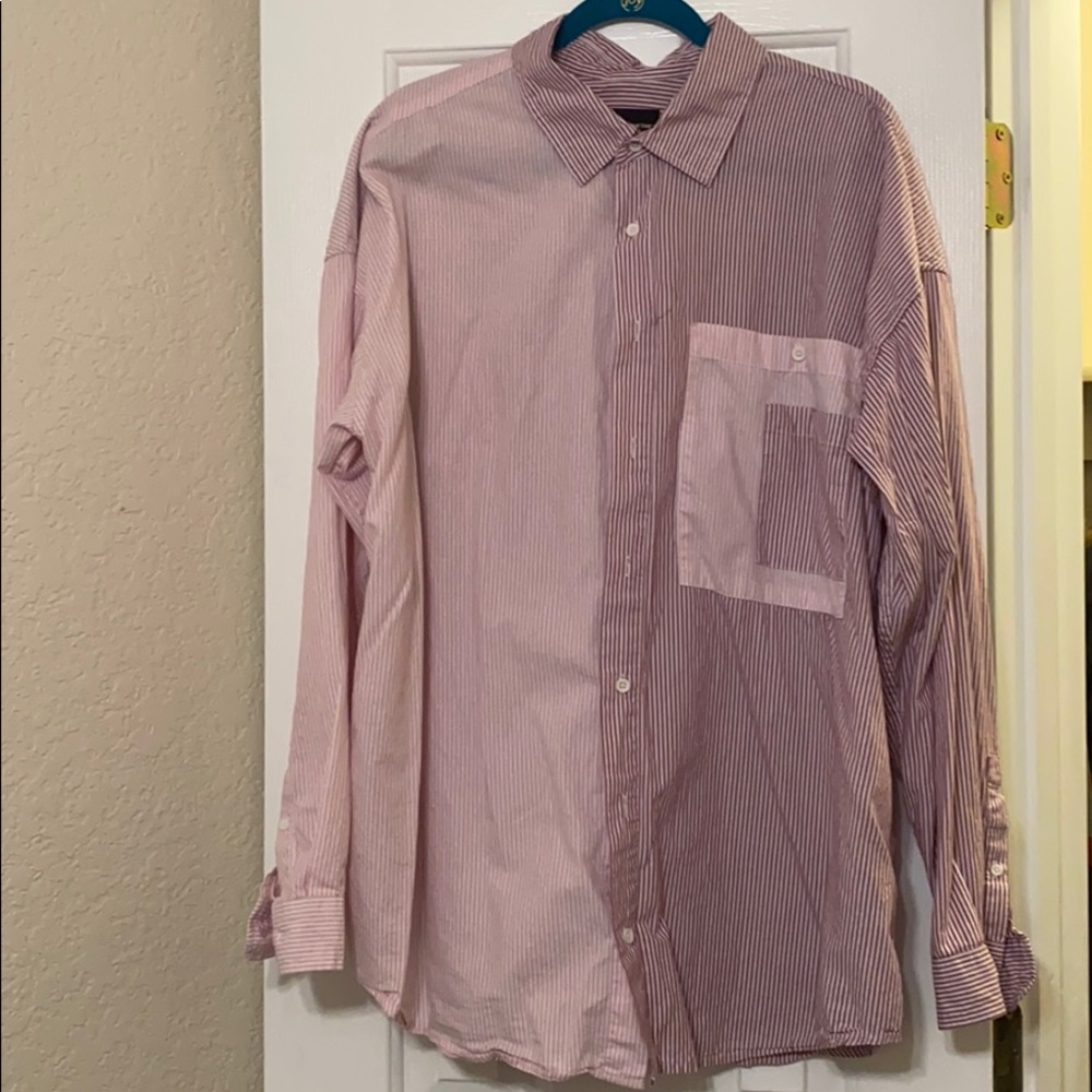 Cause button up shirt